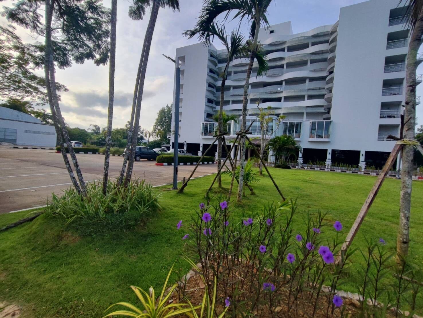 Majoituspaikan julkisivu