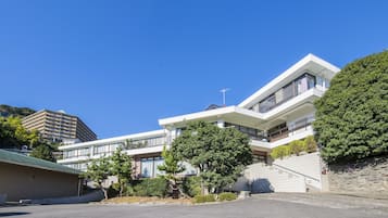 Voorkant van accommodatie