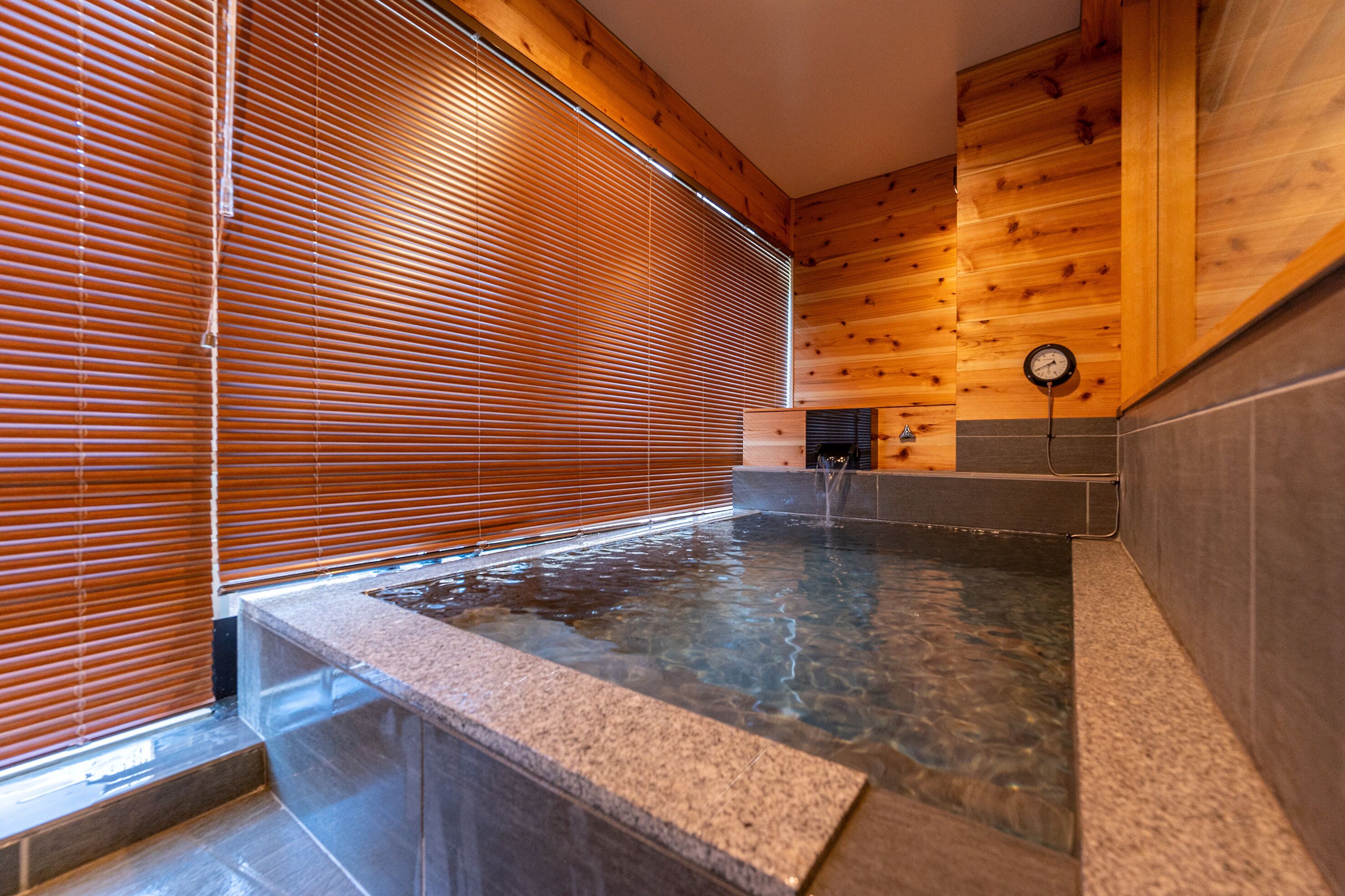 superior twin with hotspring, non smoking | bathroom | designer toiletries, hair dryer, slippers, bidet