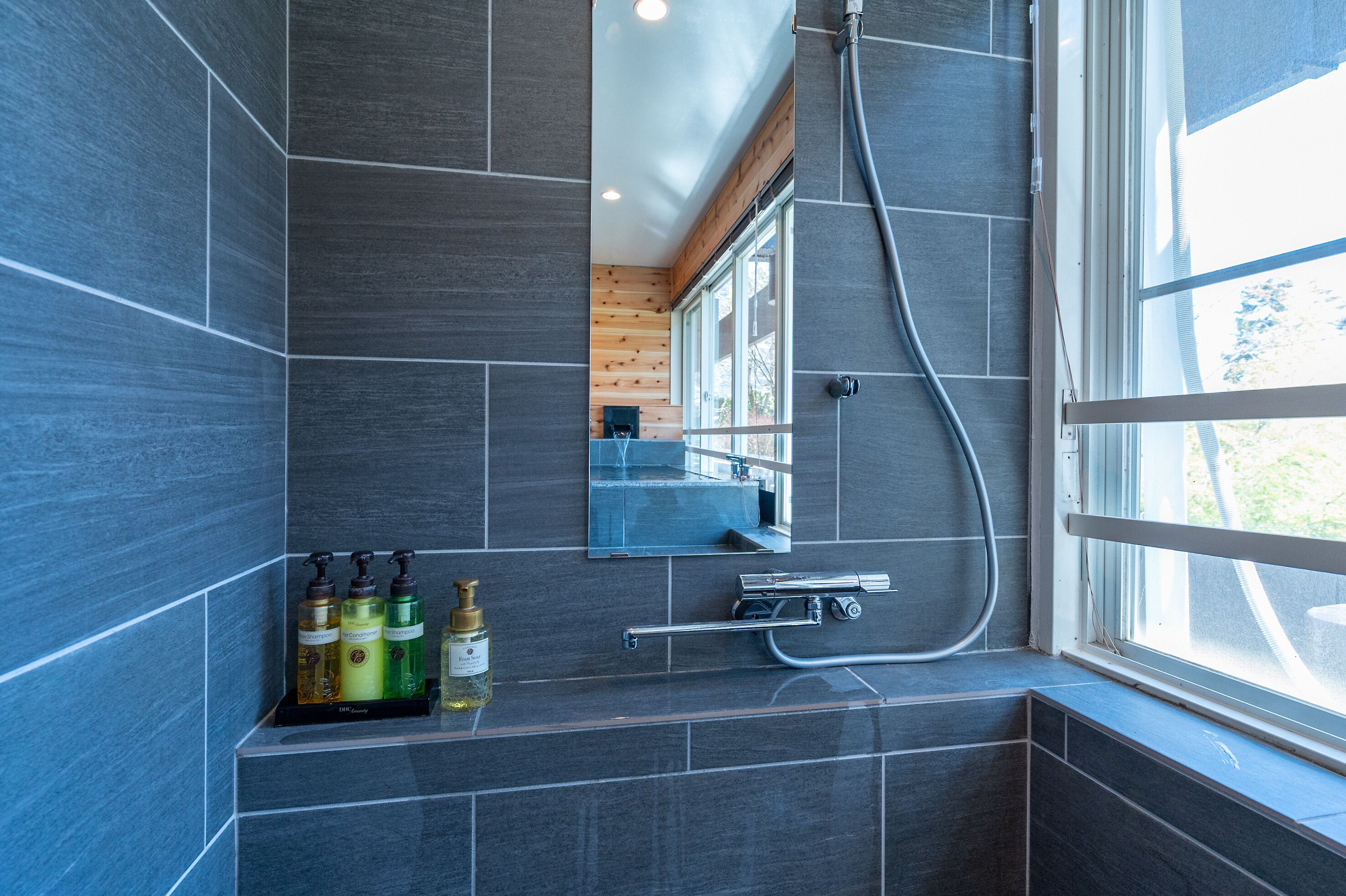 superior twin with hotspring, non smoking | bathroom | designer toiletries, hair dryer, slippers, bidet