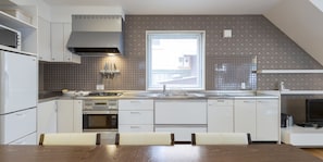 Villa (8 person) | Eigene Küche | Kühlschrank, Mikrowelle, Ofen, Herdplatte