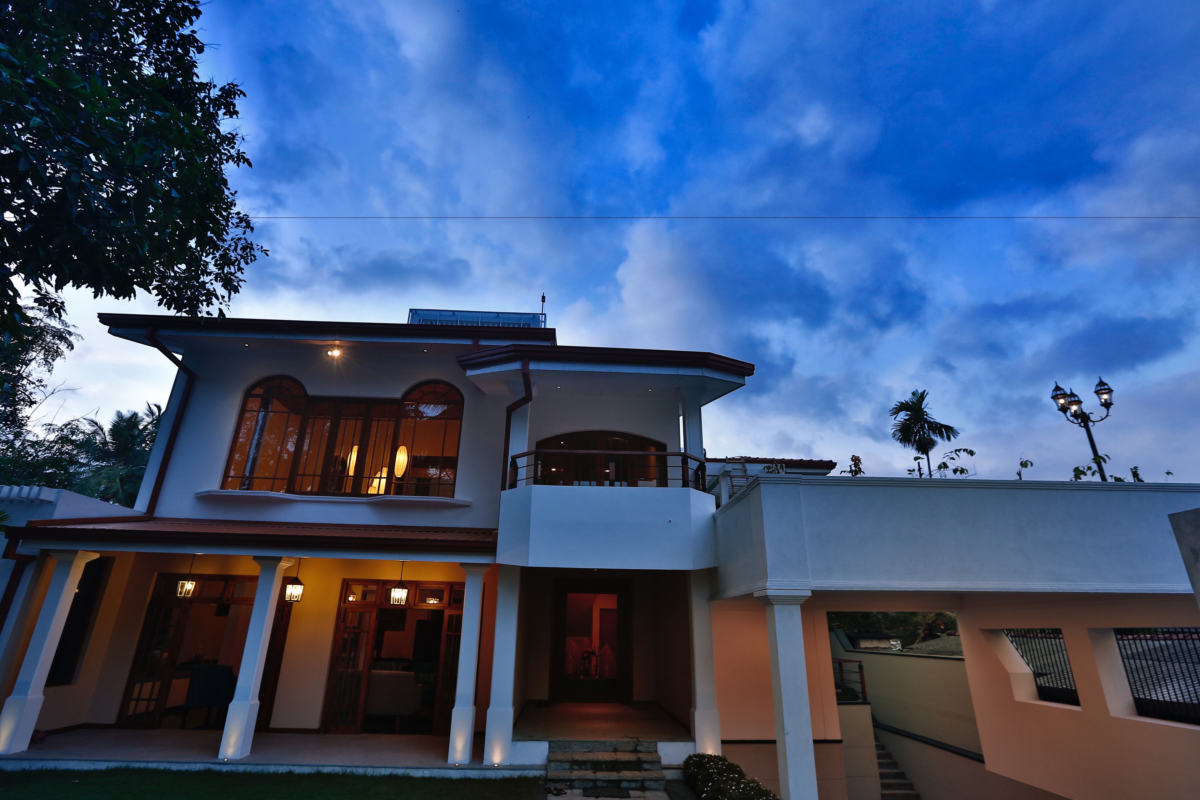 Fachada de la propiedad