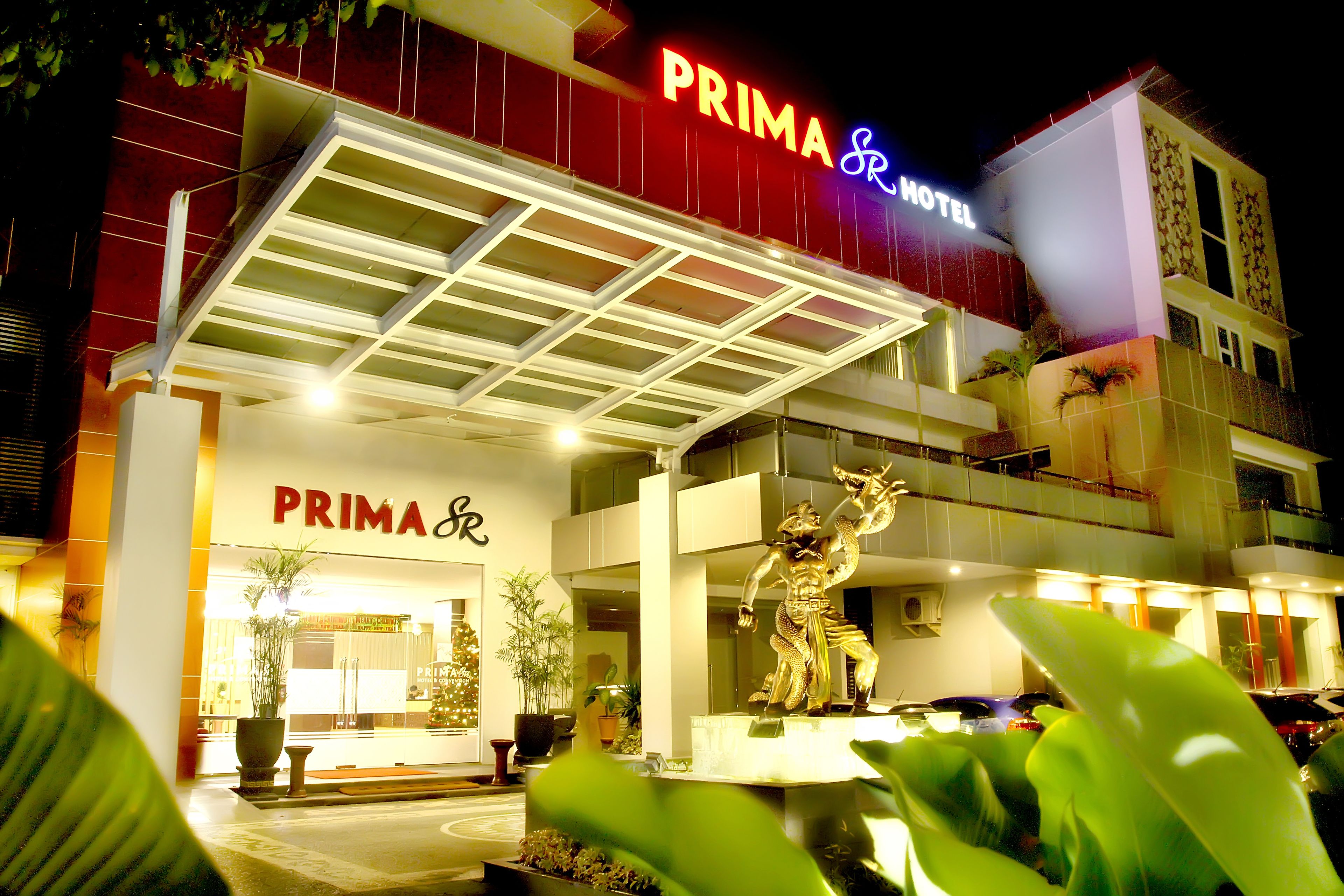 Fachada de la propiedad