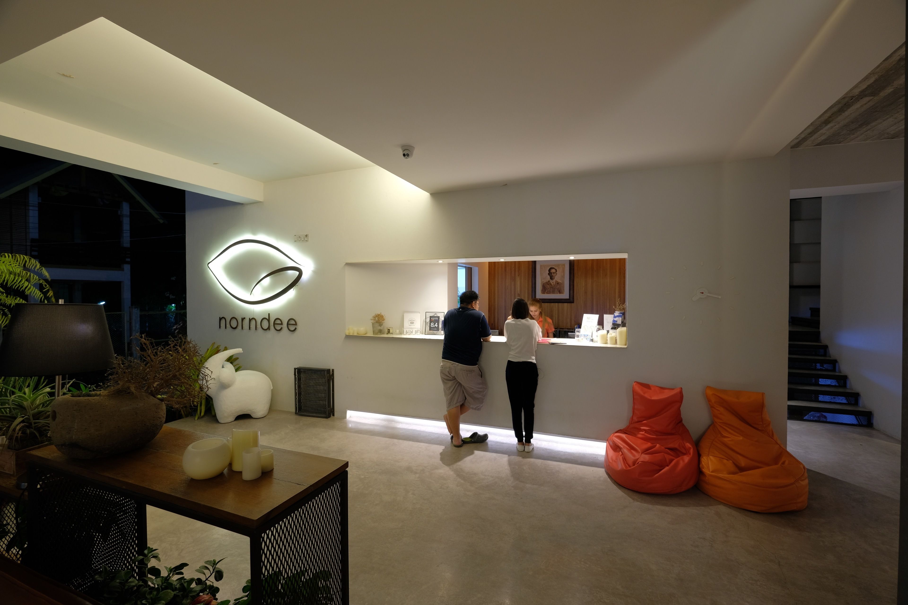 check-in/check-out kiosk