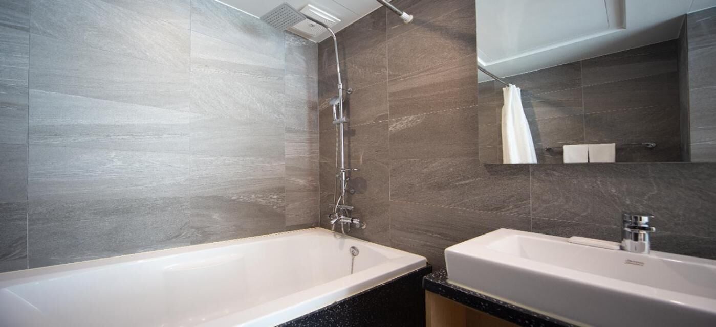 free toiletries, hair dryer, bathrobes, slippers