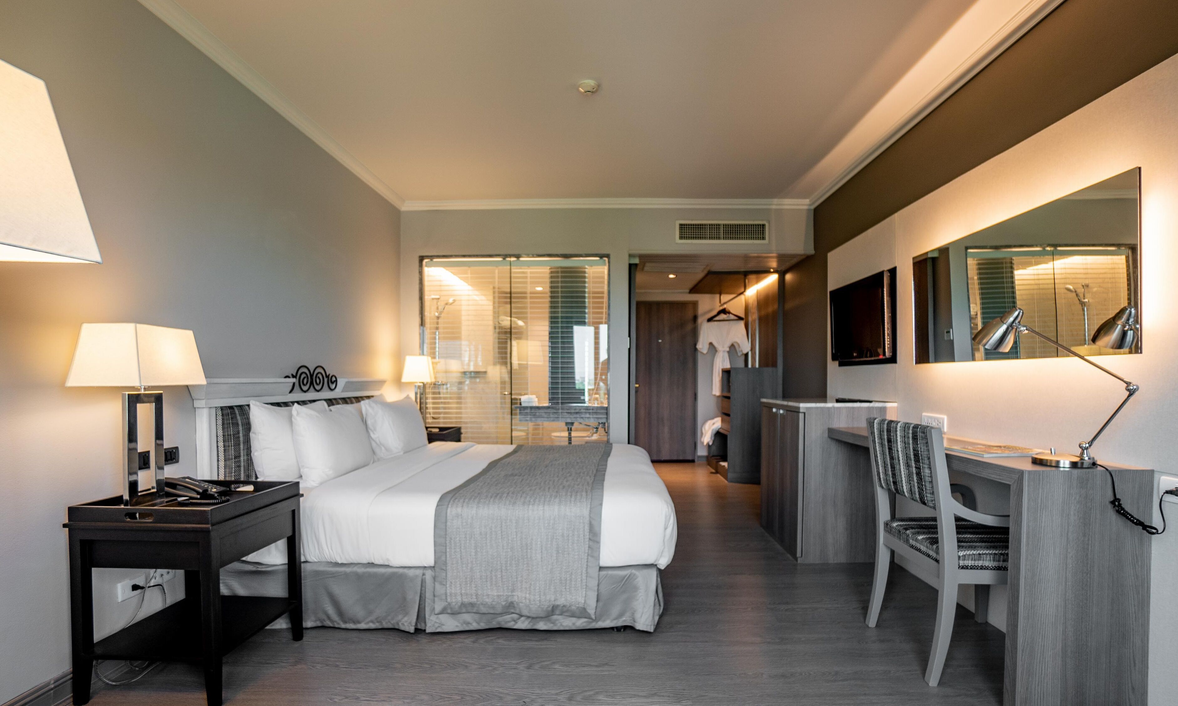 Minibar, in-room safe, desk, blackout drapes