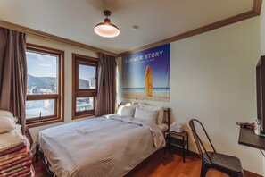 Suite Deluks, 1 kamar tidur, pemandangan samudra | Kedap suara, Wi-Fi gratis, dan seprai linen