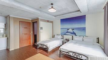 Twin Room, Ocean View | Soundproofing, free WiFi, bed sheets, wheelchair access