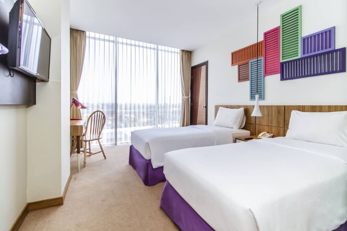 1 bedroom, premium bedding, in-room safe, individually decorated