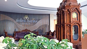 Sitteområde i lobbyen
