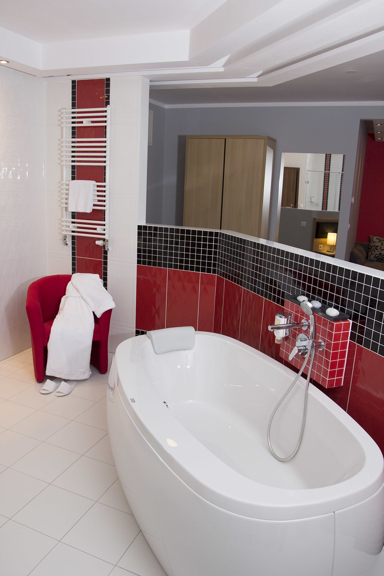 premium bedding, minibar, desk, blackout curtains