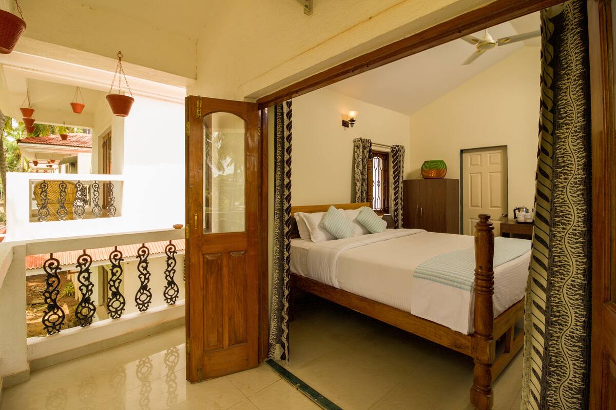 Vila, 3 quartos | Roupas de cama premium, frigobar, cofres nos quartos, escrivaninha