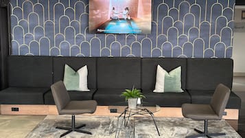 Sala de estar en el lobby