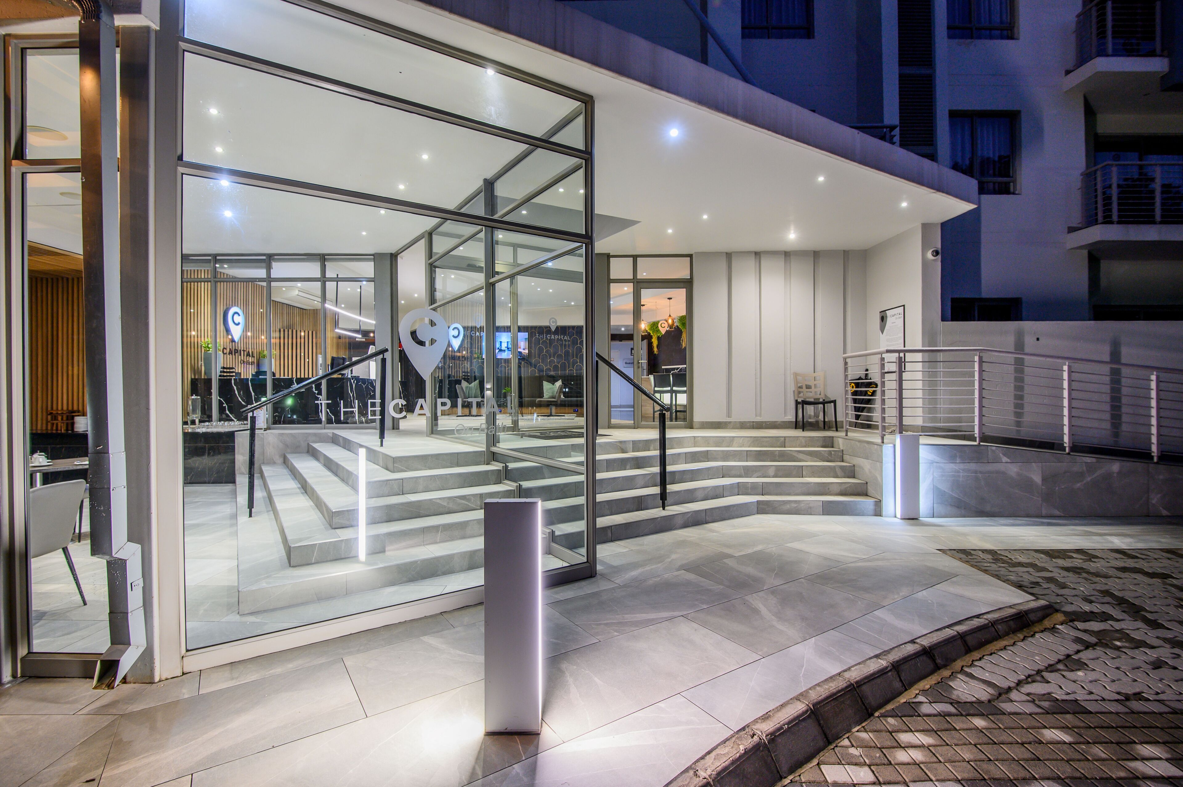 Entrada de la propiedad