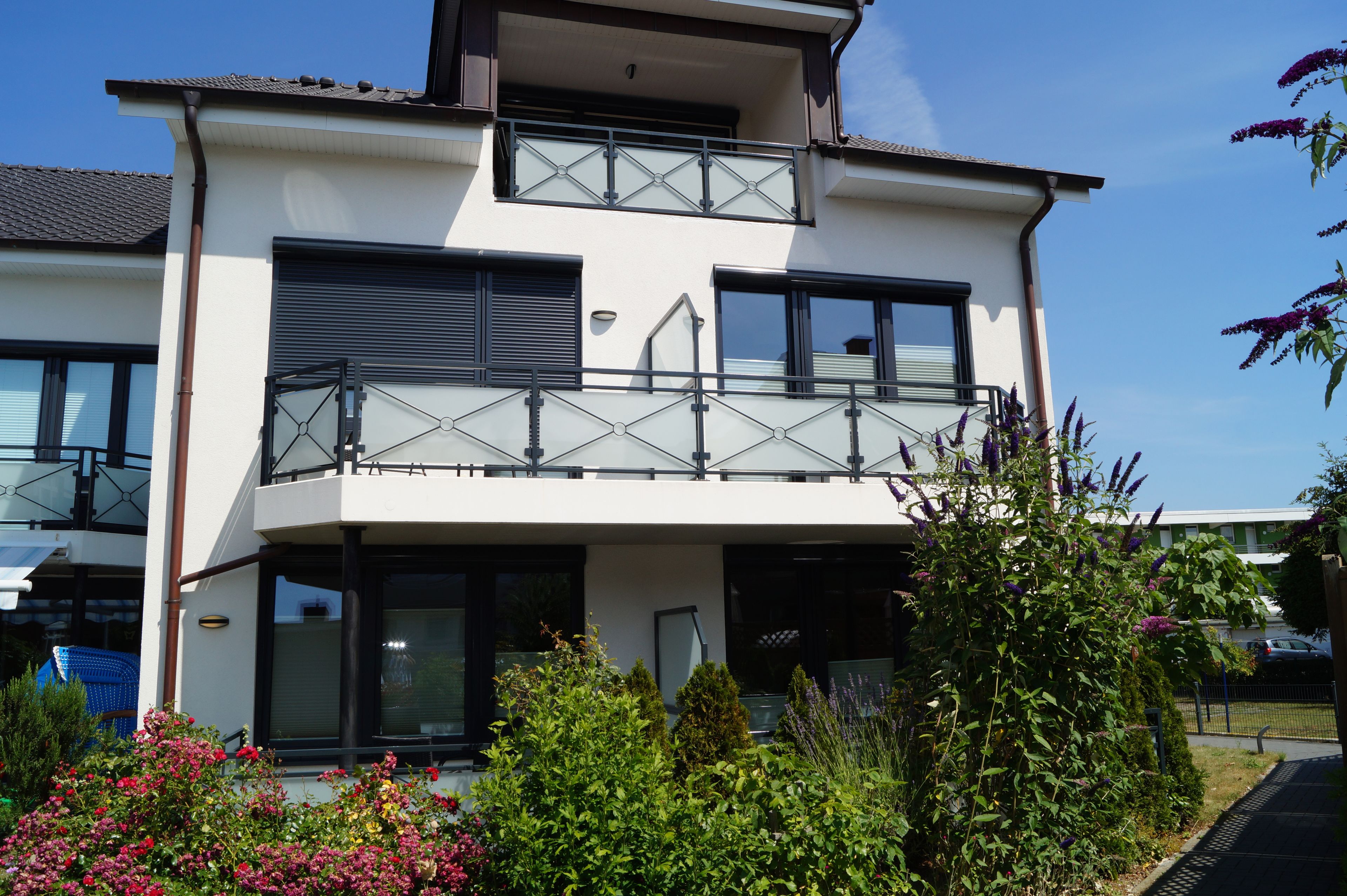 Fassade der Unterkunft