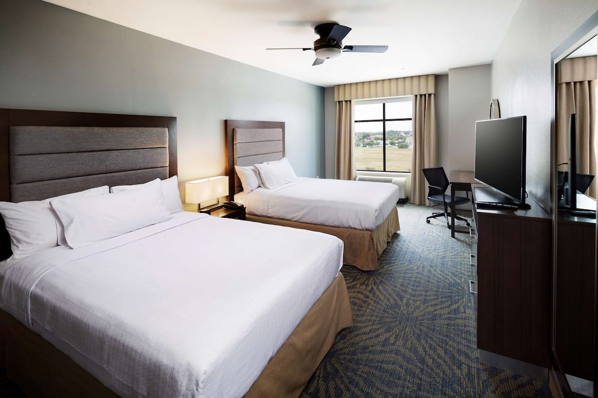 Pillow-top beds, in-room safe, desk, iron/ironing board