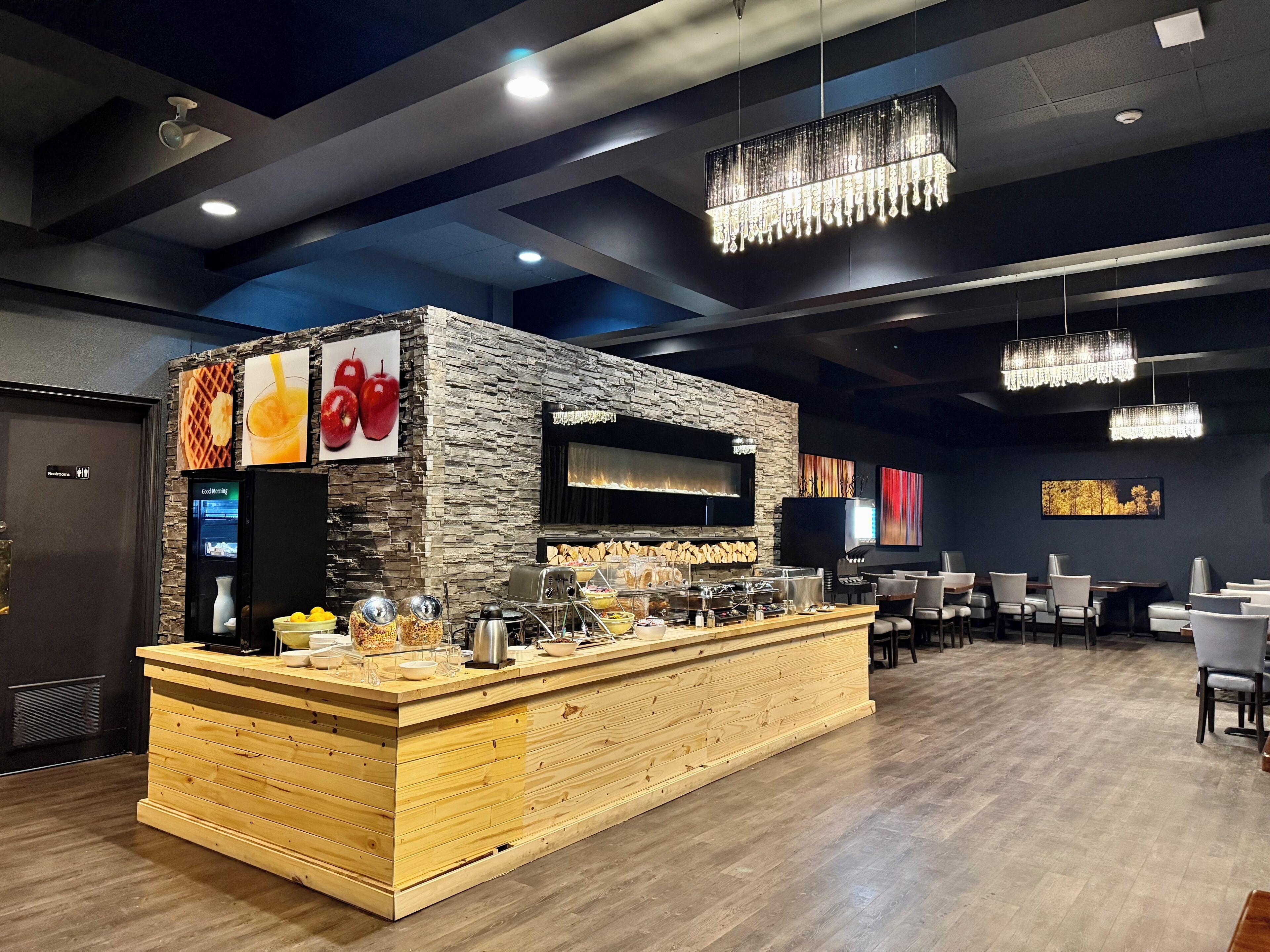 Free daily full breakfast