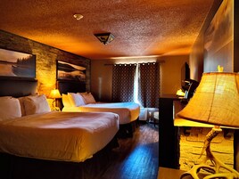 Premium bedding, pillowtop beds, desk, soundproofing