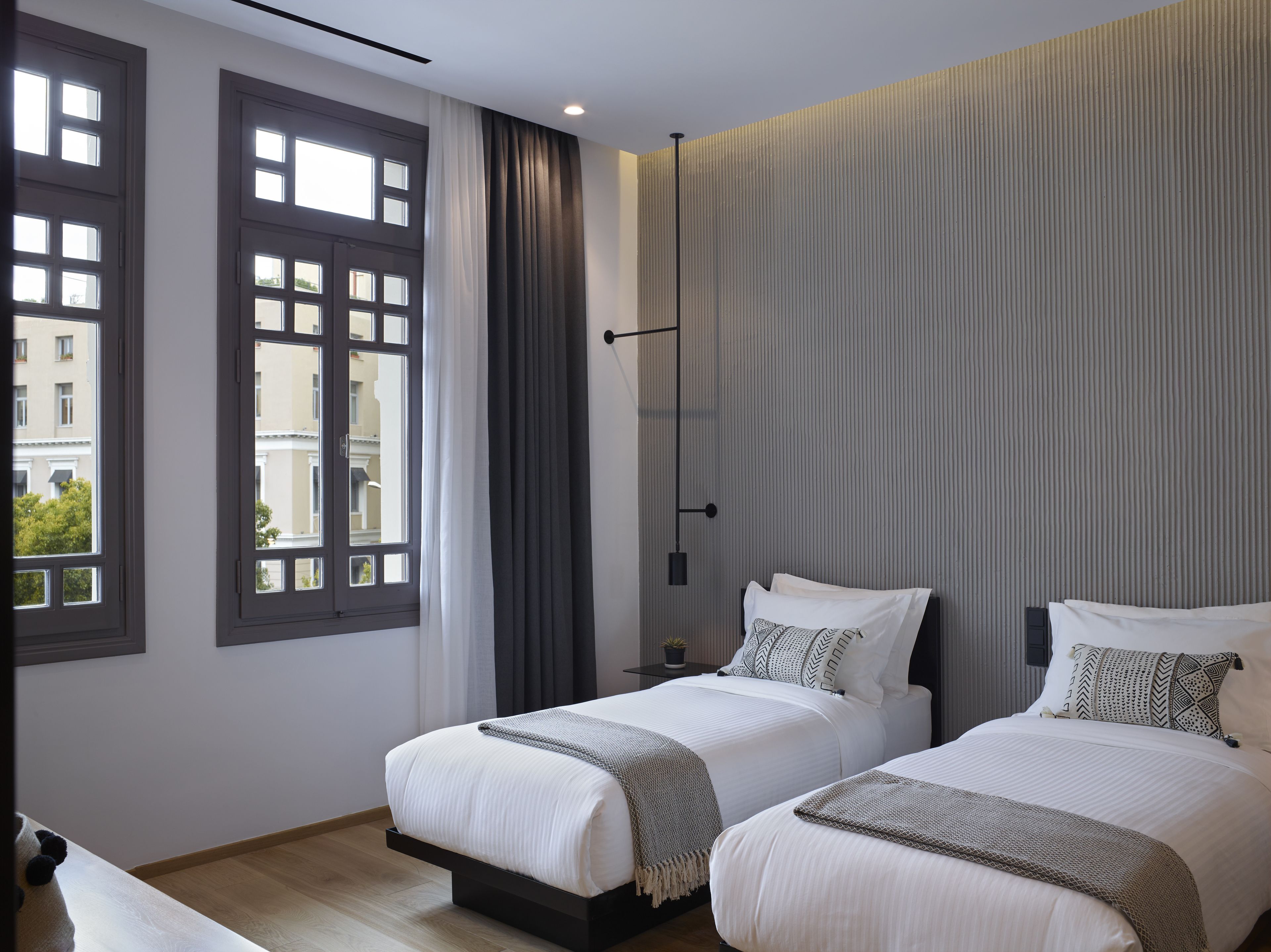 Kamar Deluks, pemandangan kota | Seprai premium, brankas, dan didekorasi berbeda-beda