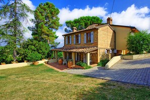 Fassade der Unterkunft