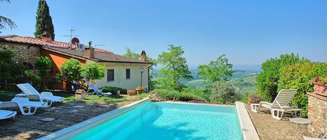 Seasonal outdoor pool