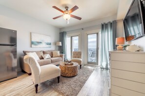 Room (Studio, Full Kitchen) | View from room - Carillon Beach Inn by Vacasa (Panama City Beach)