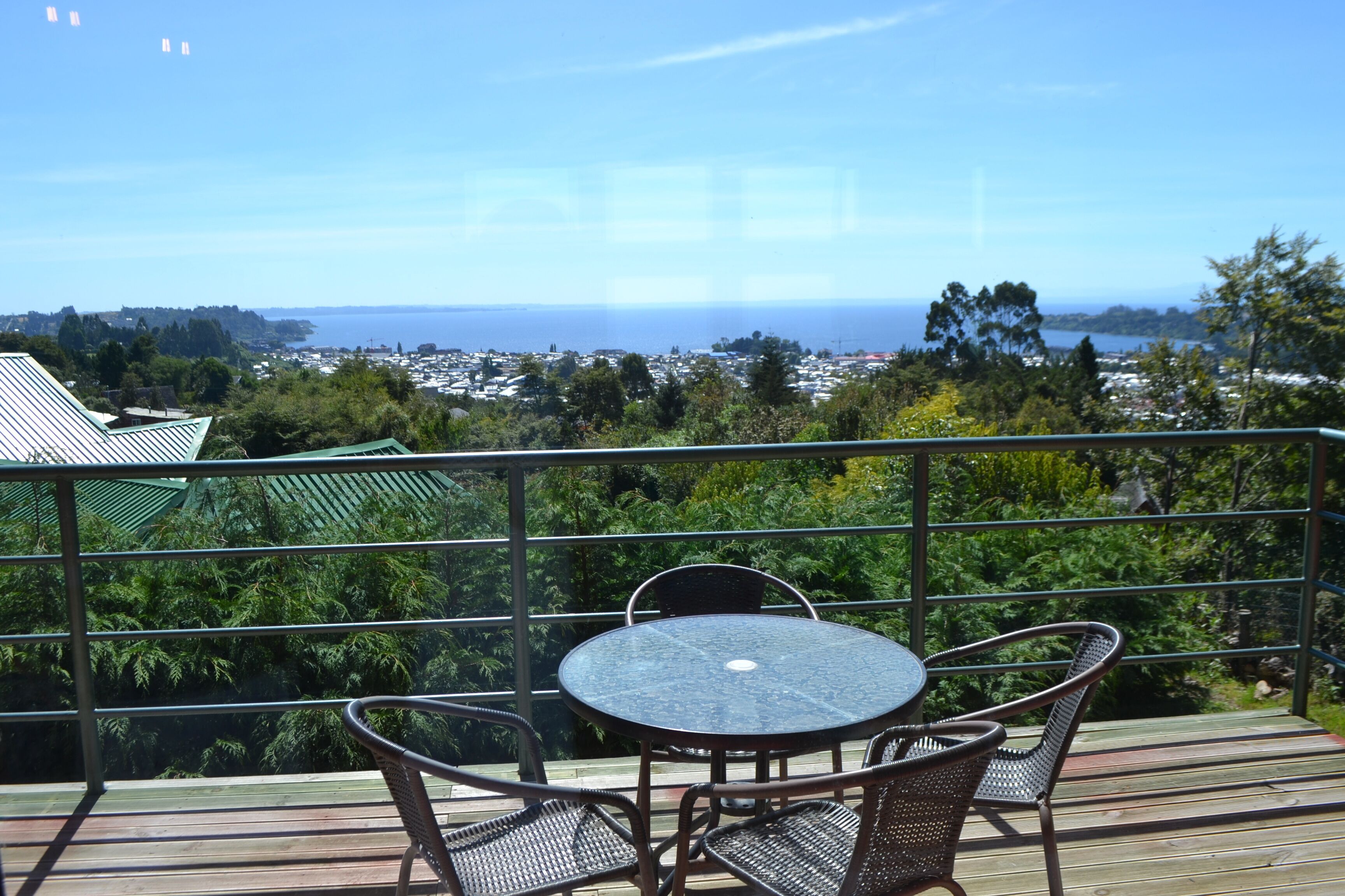 Deluxe Cabin, 2 Bedrooms, Lake View | Terrace/patio