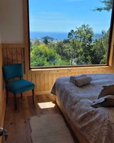 华丽小屋, 2 间卧室, 湖景 | 特色装修、特色家居、办公桌、笔记本电脑工作区