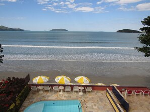 Utsikt fra overnattingsstedet