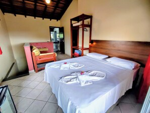 Family Suite, 2 Bedrooms, 2 Bathrooms, Annex Building | Minibar, free WiFi, bed sheets - Pousada Casa na Praia (Ubatuba)