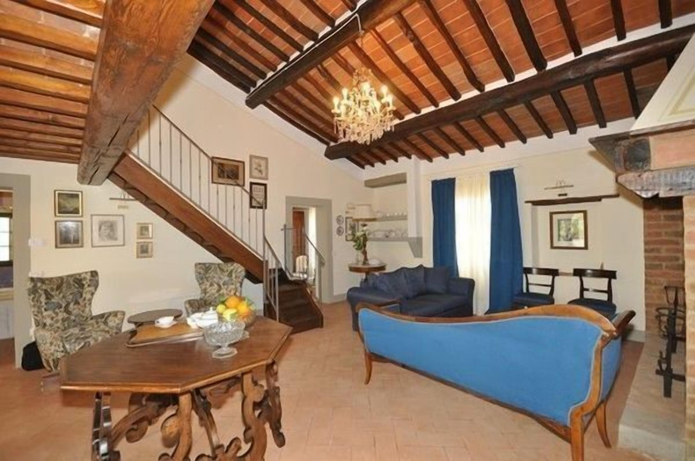 Apartamento panorâmico, 3 quartos (Granaio) | Sala de estar