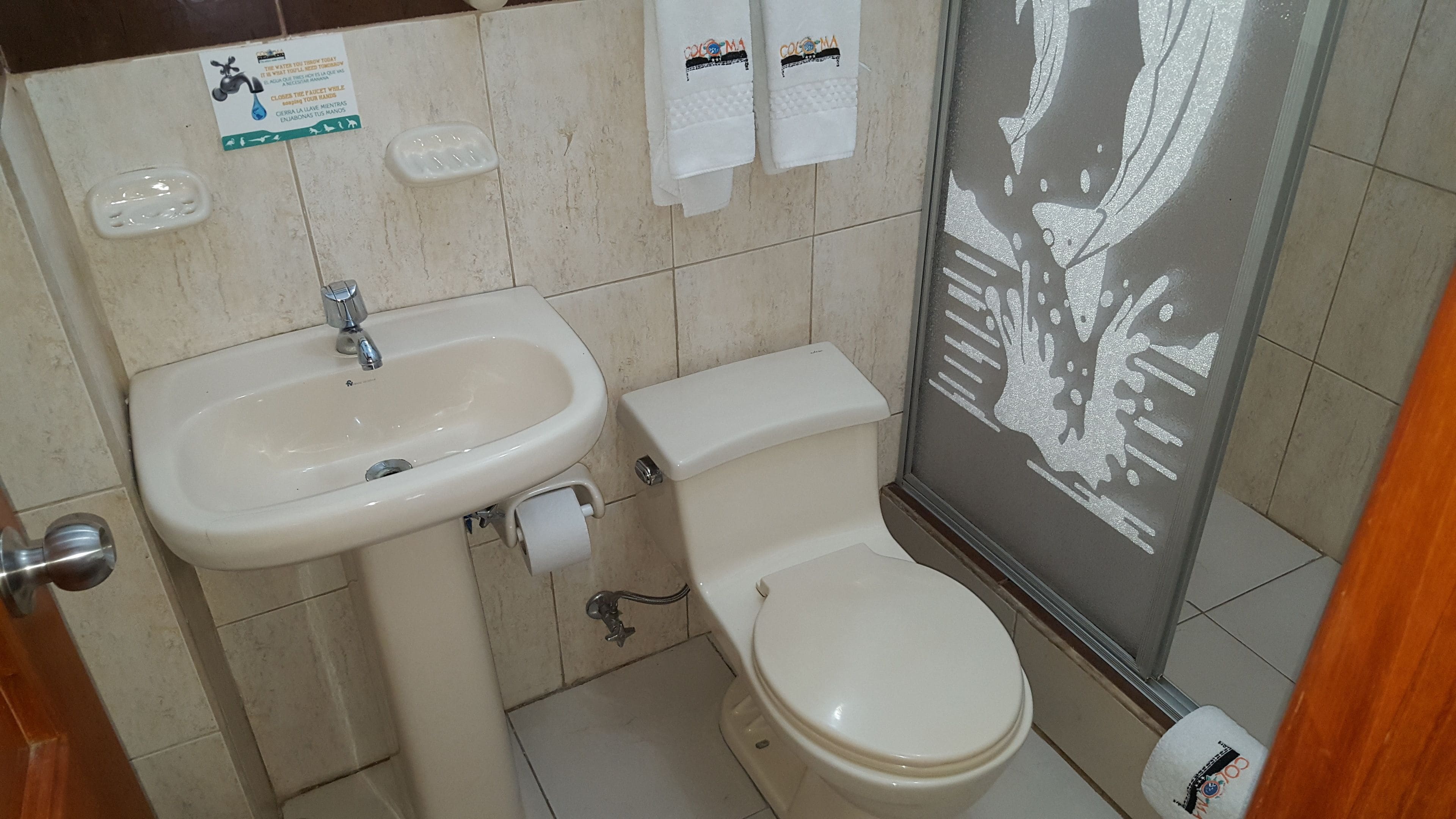 standard twin room, 2 single beds | bathroom | shower, designer toiletries, towels