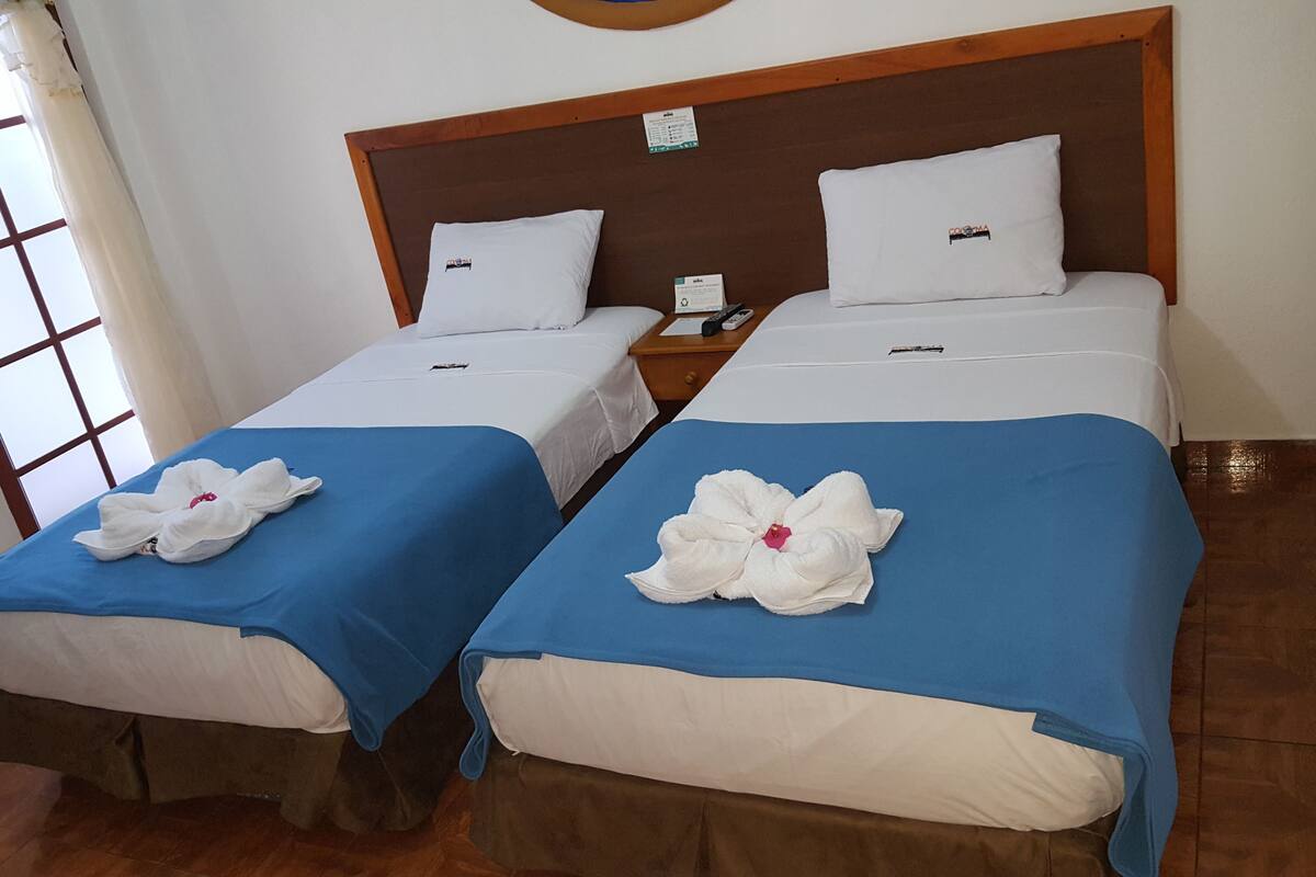 standard twin room, 2 single beds | 3 bedrooms, free wifi, bed sheets