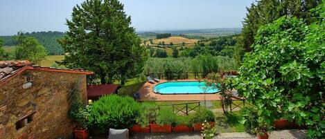 Panoramic-Villa, 4 Schlafzimmer (Uccellaia) | Ausblick vom Zimmer