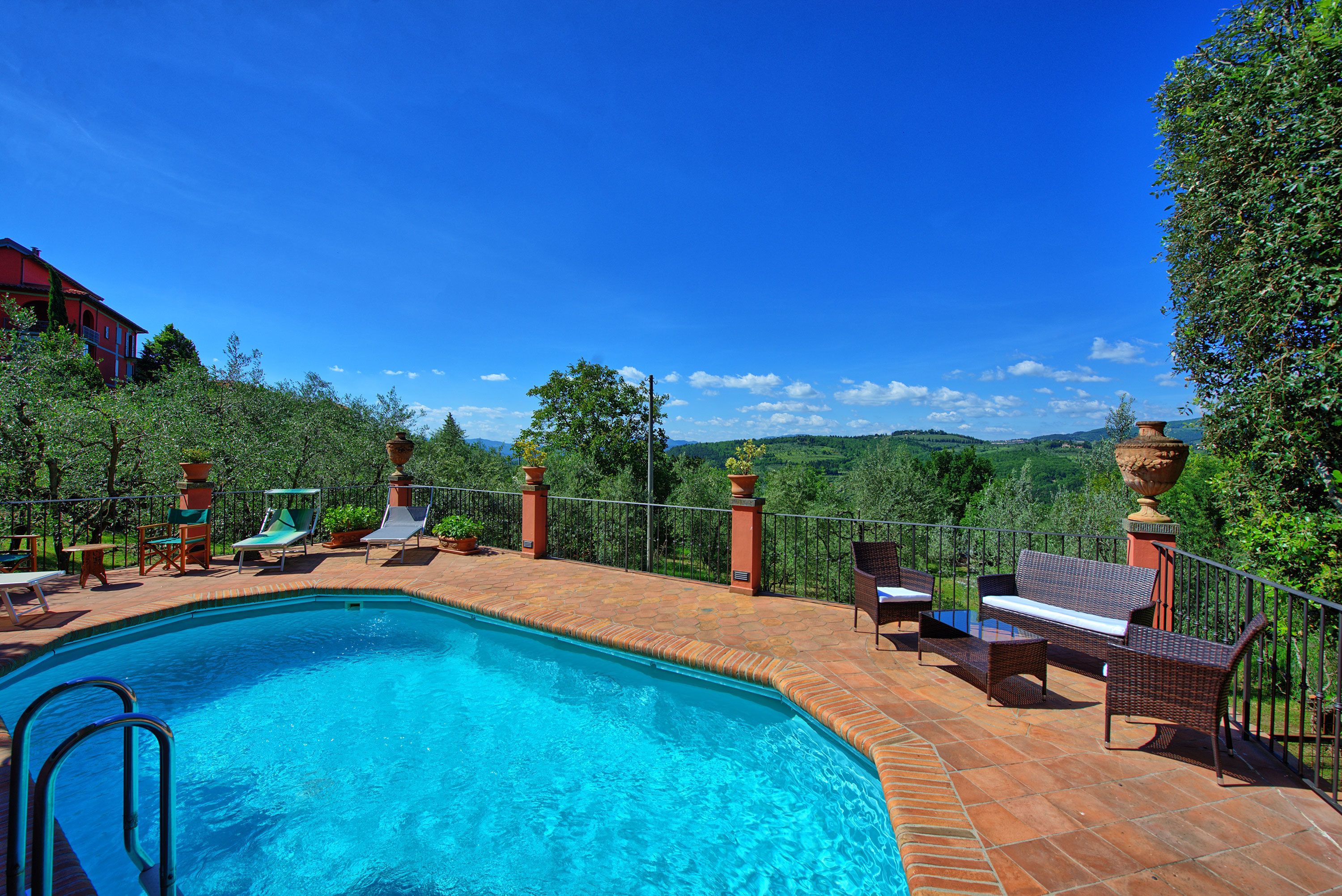 Seasonal outdoor pool, a rooftop pool