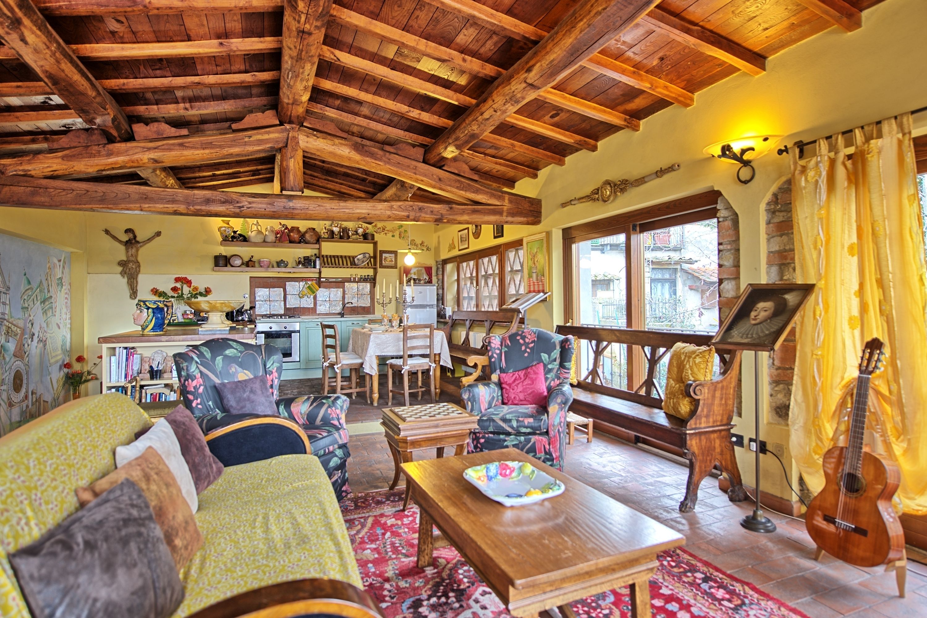 Villa, 3 Bedrooms, Hill View (Casa Vania) | Living area | Flat-screen TV