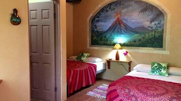 Arenal, Standard 2 Double Beds | Meja, Wi-fi percuma