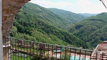 Panoramic-Apartment, 3Â Schlafzimmer (Lugliano 2) | Ausblick vom Zimmer