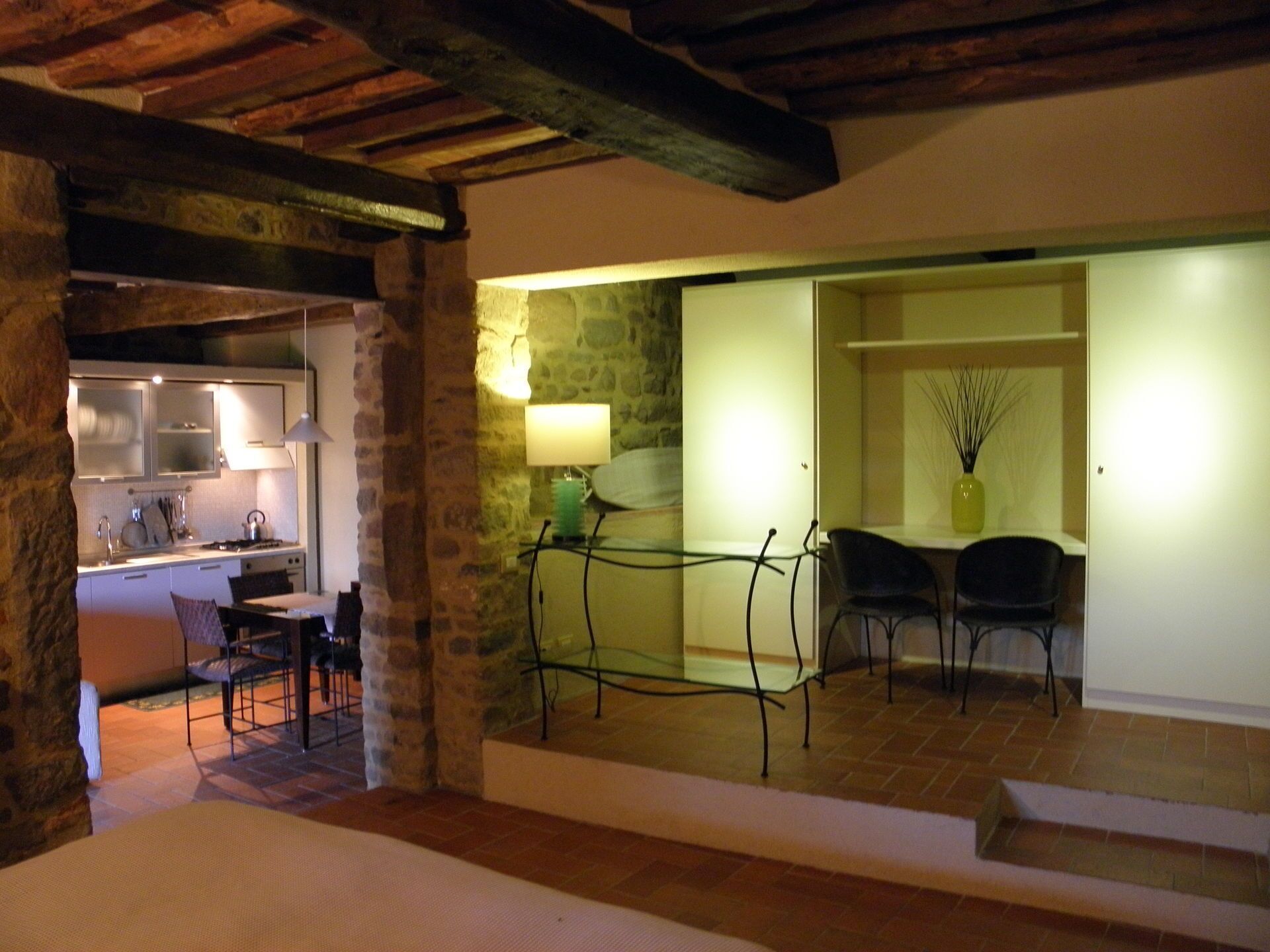 Panoramic-Apartment, 1 Schlafzimmer (Lugliano 4) | Wohnbereich