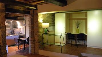 Panoramic-Apartment, 1 Schlafzimmer (Lugliano 4) | Wohnbereich