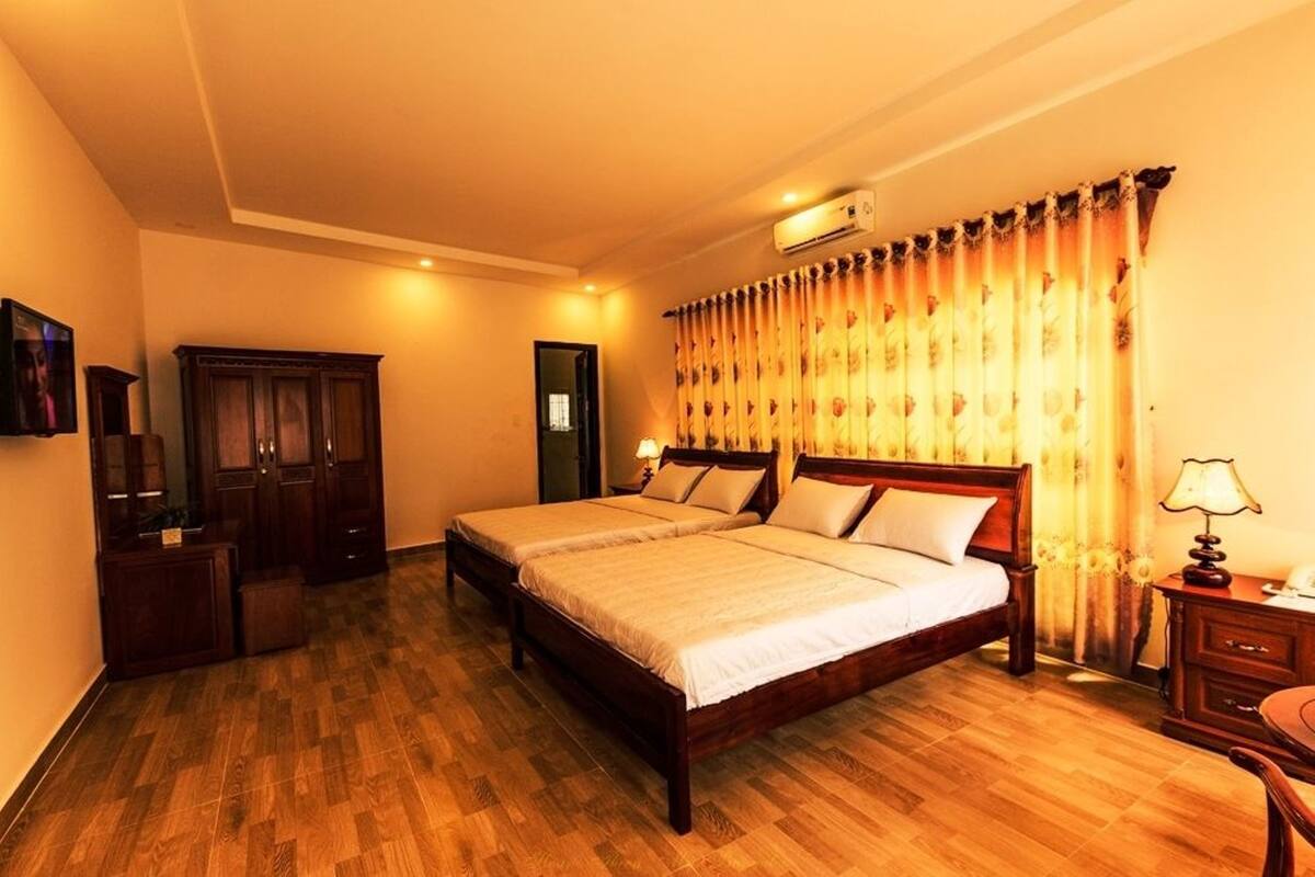 Bungalow dành cho gia đình | Minibar, bàn, giường gấp/giường phụ (phụ phí) 
