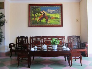 Lobby sitting area
