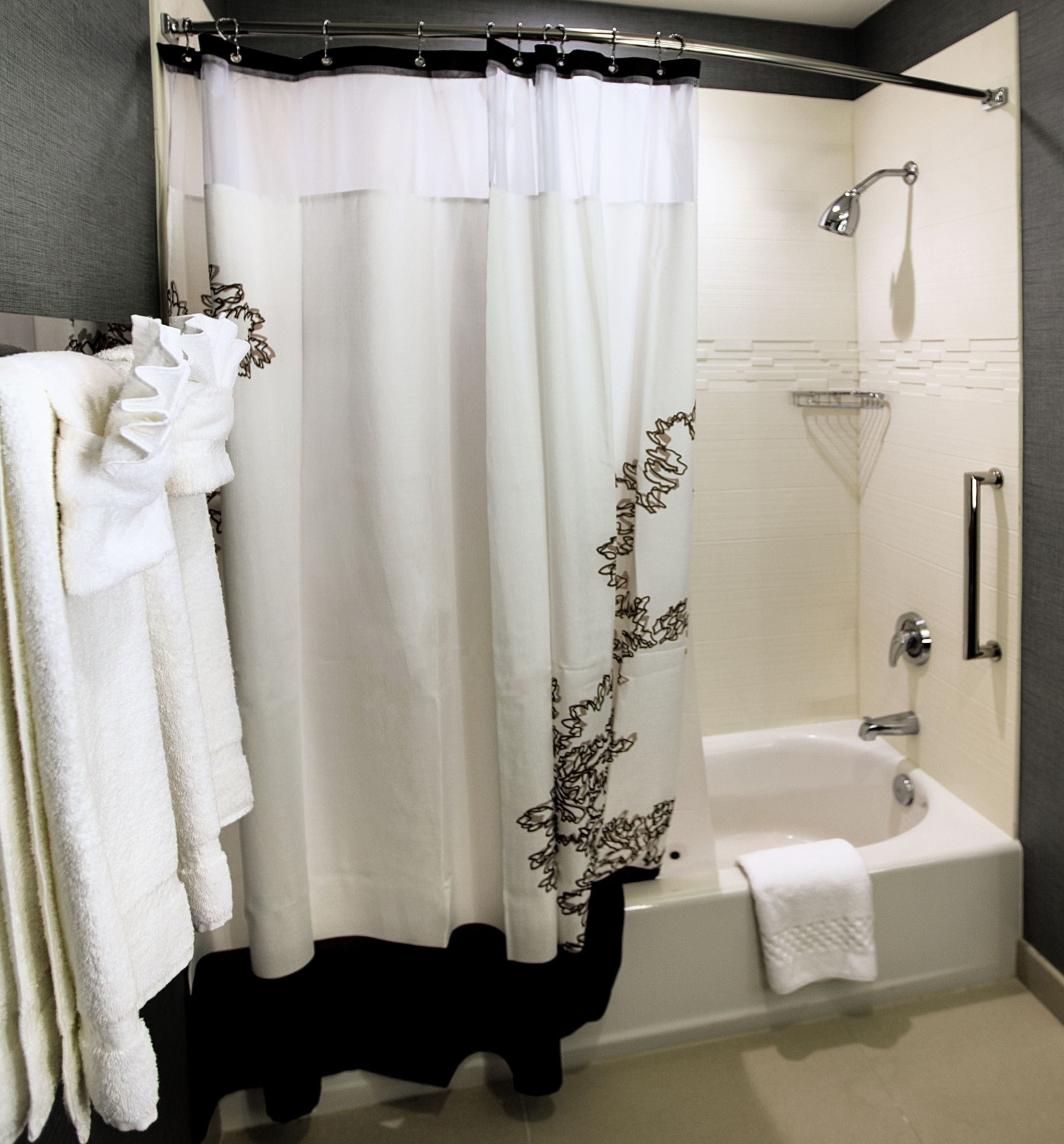 free toiletries, hair dryer, towels, soap