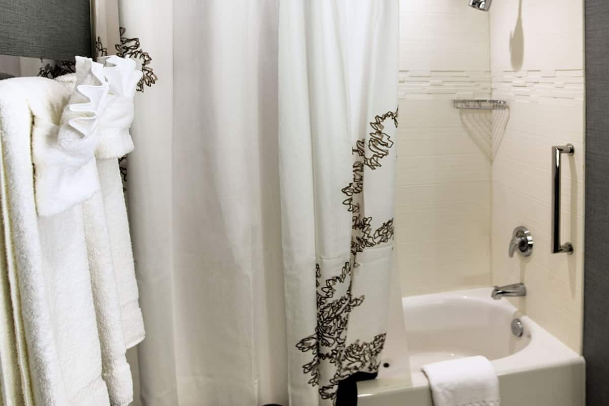 free toiletries, hair dryer, towels, soap