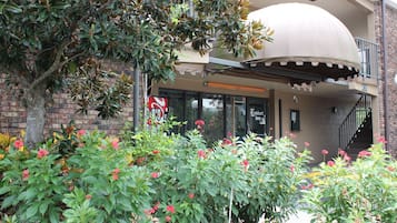 Entrada de la propiedad