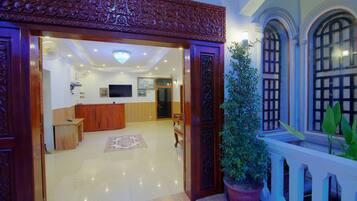 Entrada de la propiedad