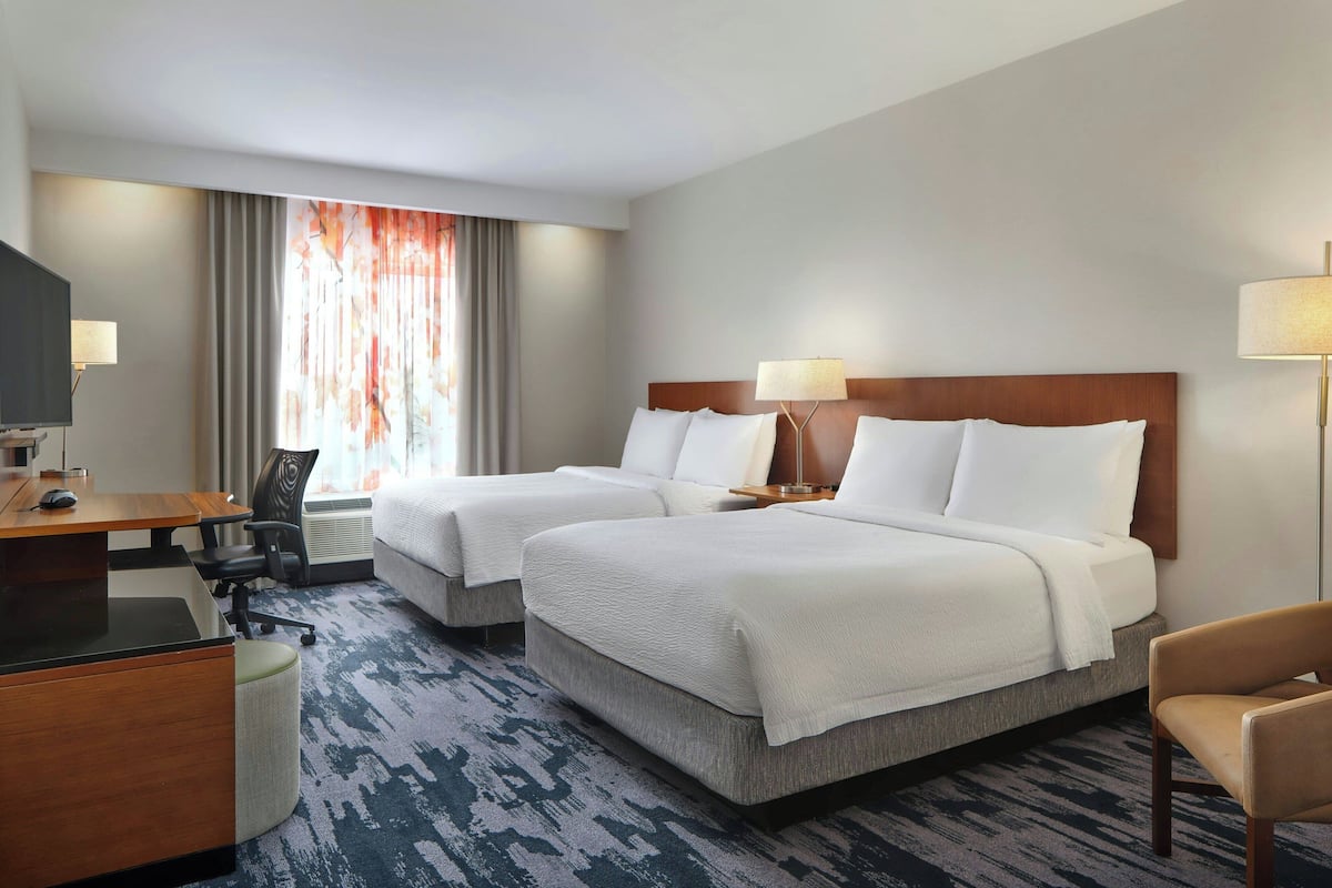 In-room safe, desk, iron/ironing board, rollaway beds