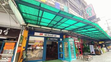 Fassade der Unterkunft