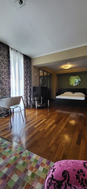 Apartment, 1 Bedroom | Premium bedding, in-room safe, desk, laptop workspace - Andromeda Suites and Apartments (Athens)