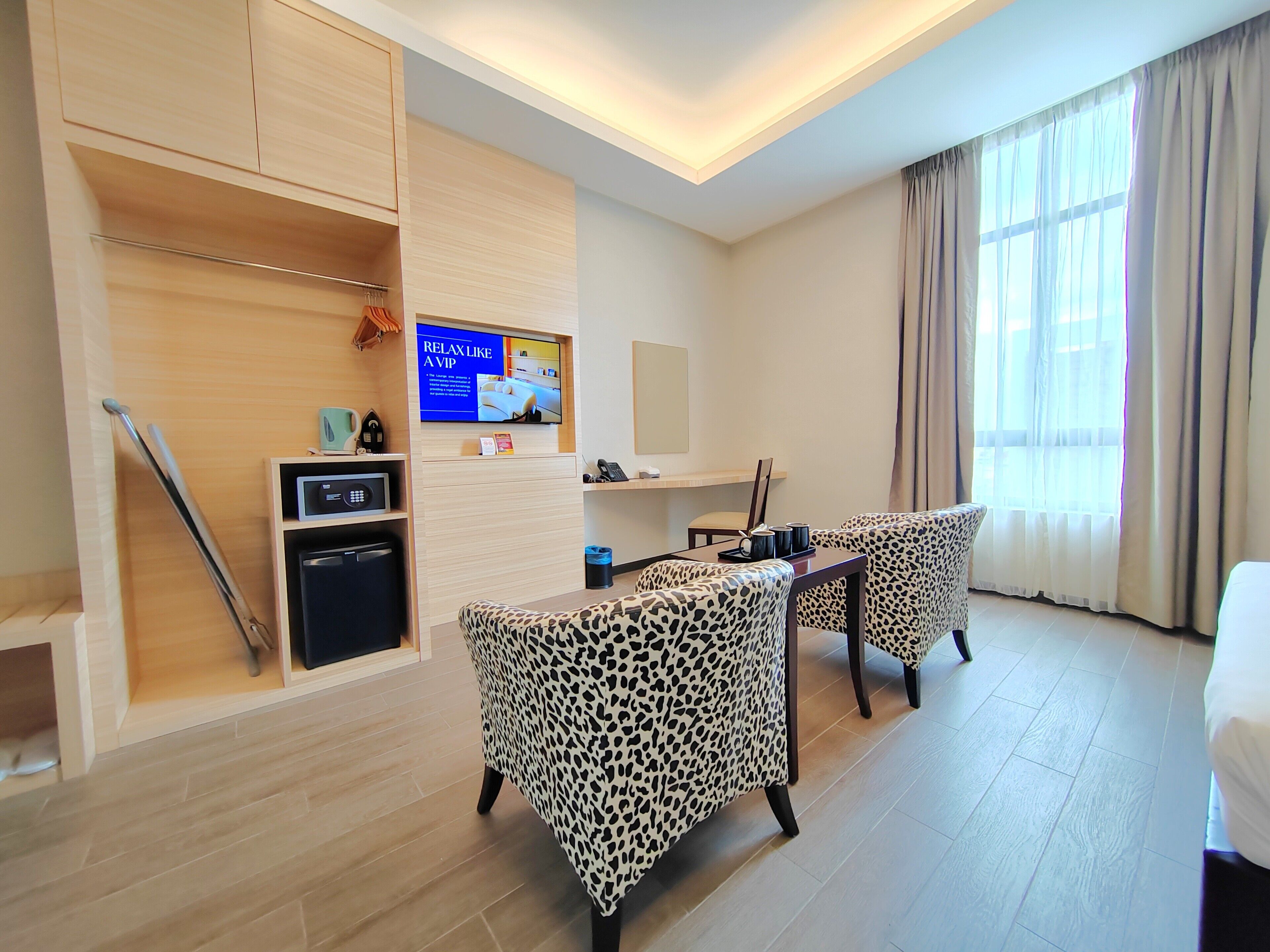 In-room safe, desk, blackout curtains, free WiFi